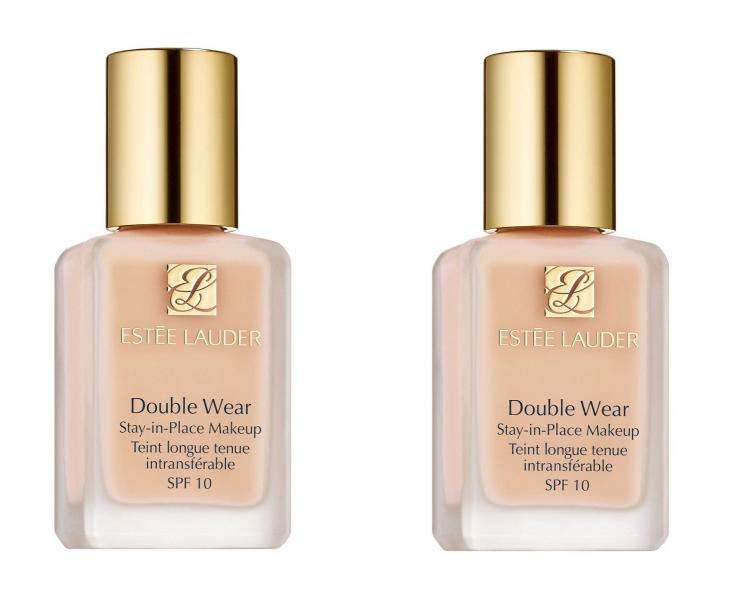 Estee Lauder Double Wear Stay-in-Place Makeup SPF 10 Duo Set - 1W1 Bone Набор из двух устойчивых тональных кремов для лица