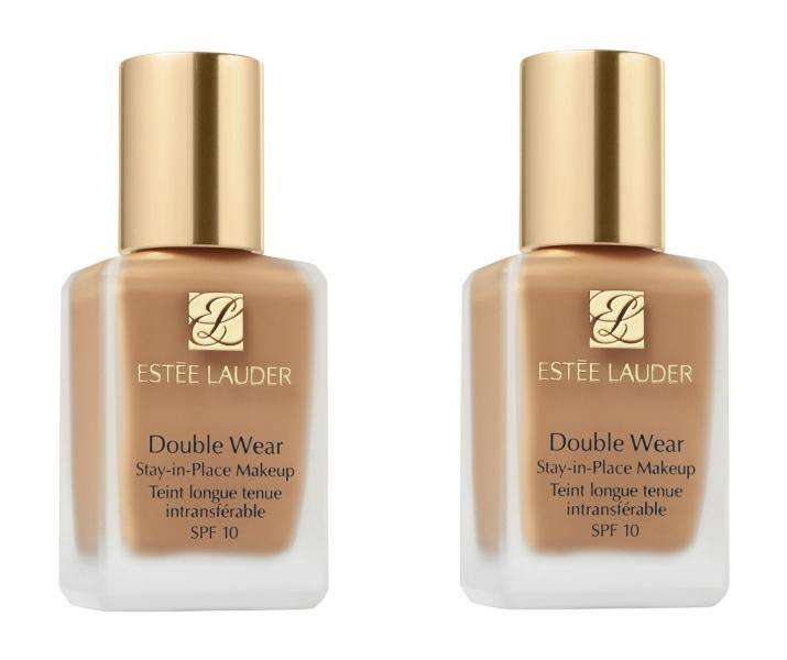 Estee Lauder Double Wear Stay-in-Place Makeup SPF 10 Duo Set - 1W2 Sand Набор из двух устойчивых тональных кремов для лица